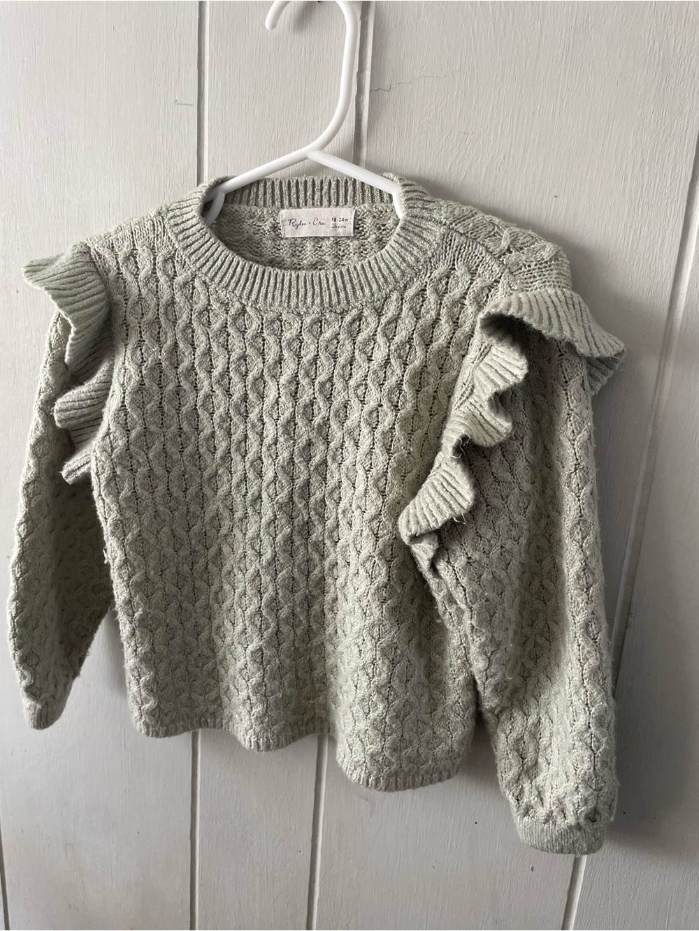 Rylee & Cru La Reina Agave Sweater Girl's Size 18-24M Baby Top